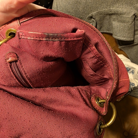 Red Fossil bag - Picture 7 of 11